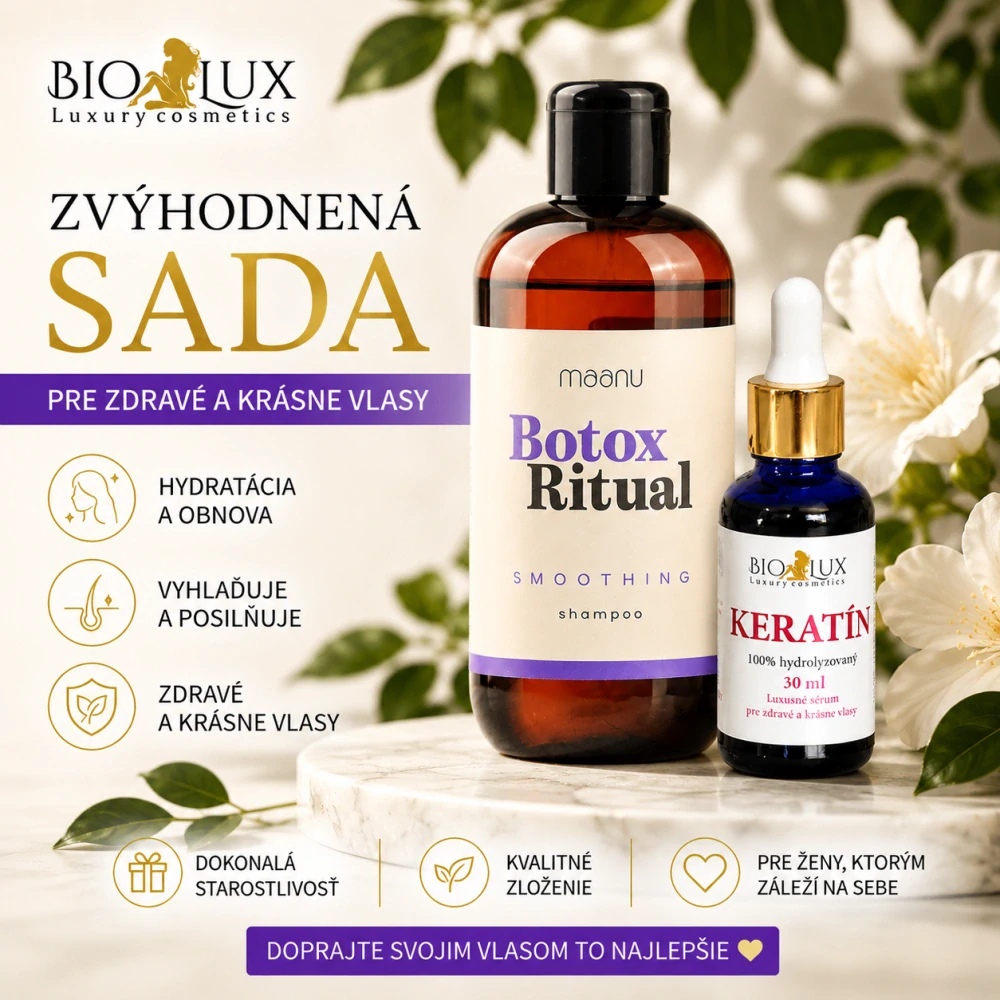 ✨ Zvýhodnená sada BOTOX Ritual + Hydrolyzovaný keratín ✨