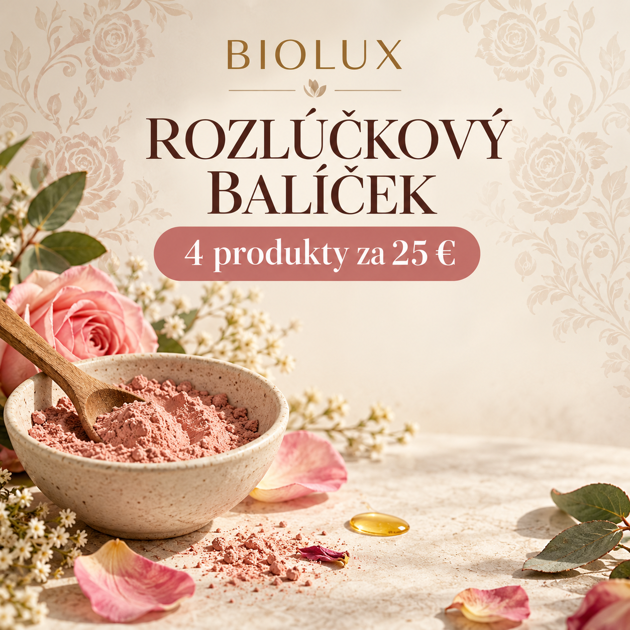 Rozlúčkový balíček BIOLUX – starostlivosť o pleť a vlasy