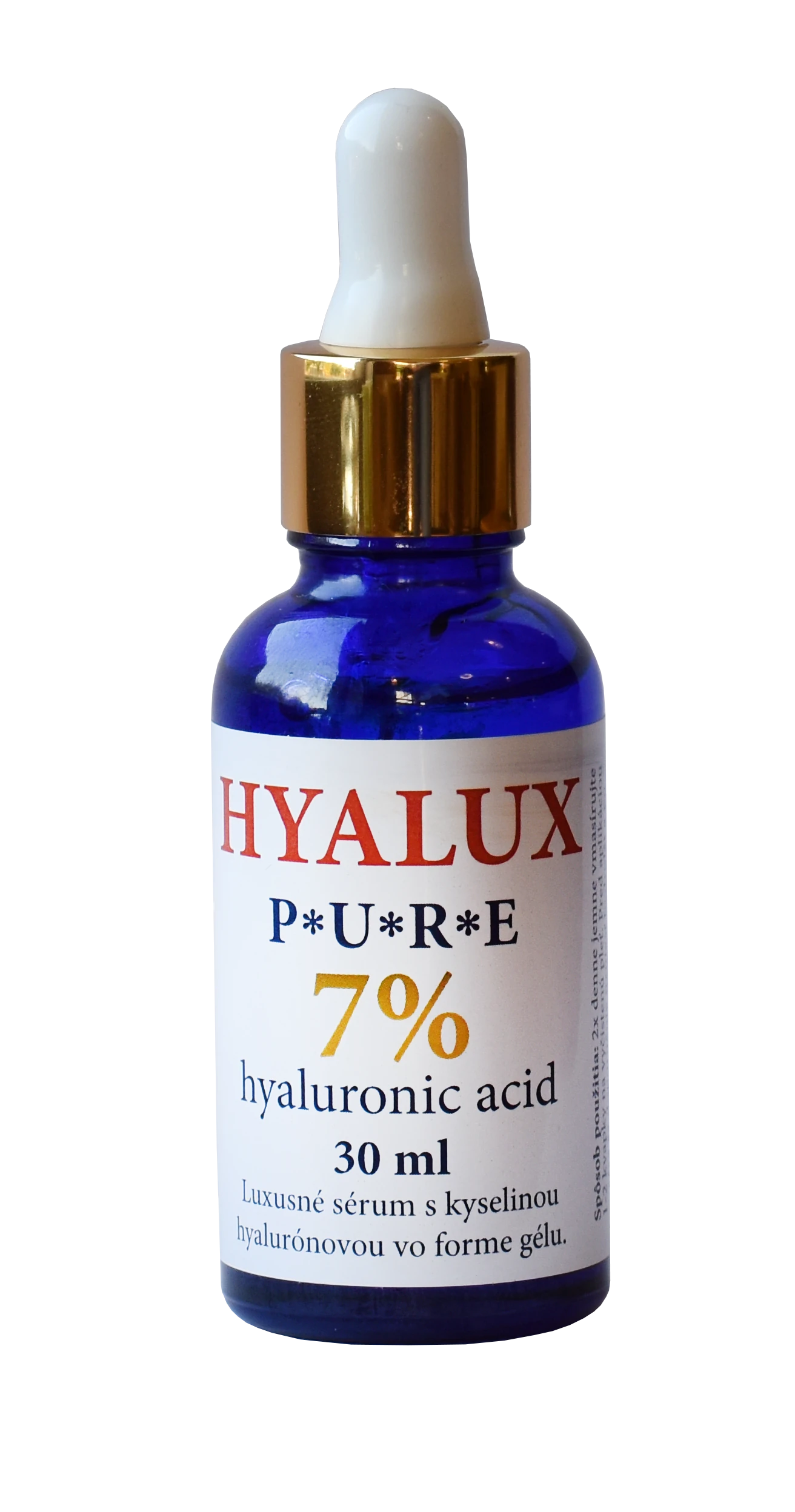 Hyalux 7% - kyselina hyalurónová