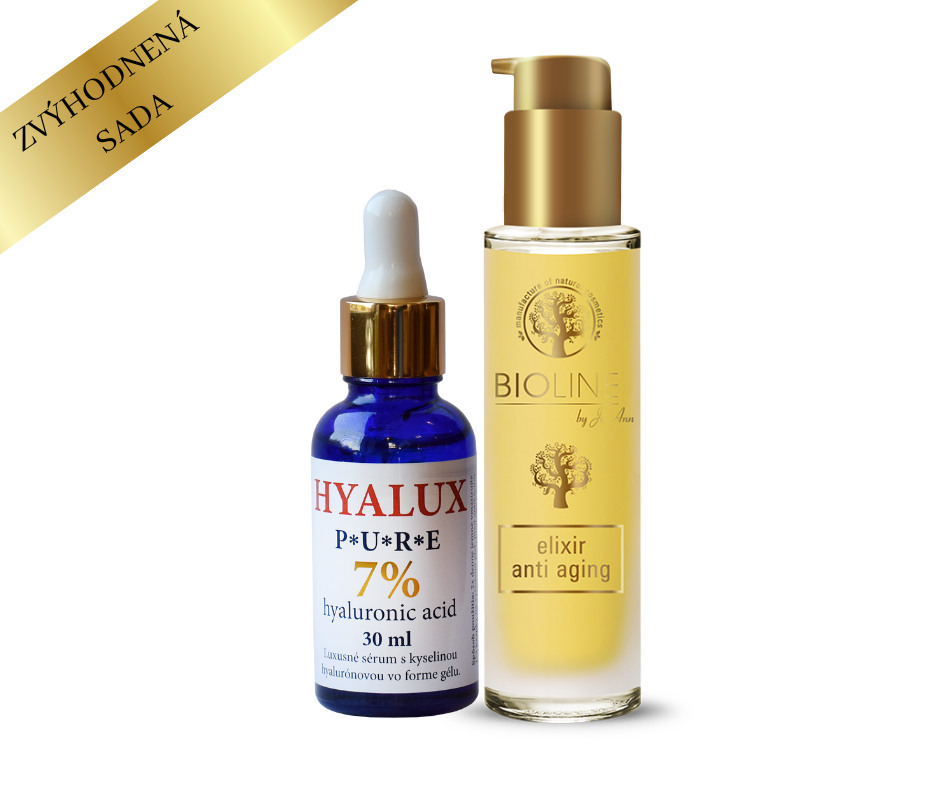 Sada Hyalux 7% a Elixir  Anti age